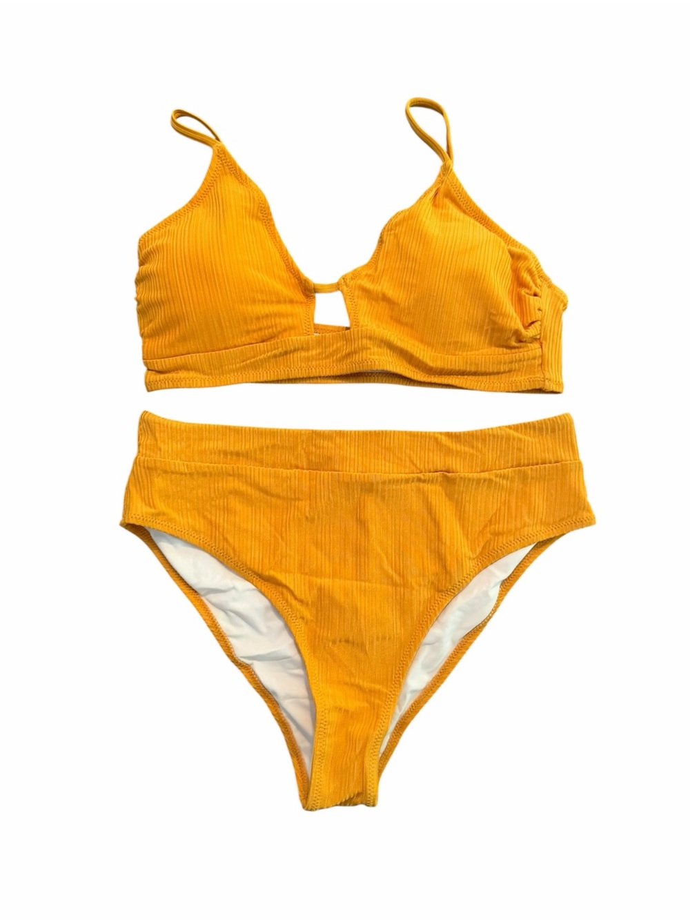 Cupshe NEW Women's Two Piece High Waisted Bikini Swim Suit Size Medium #260329